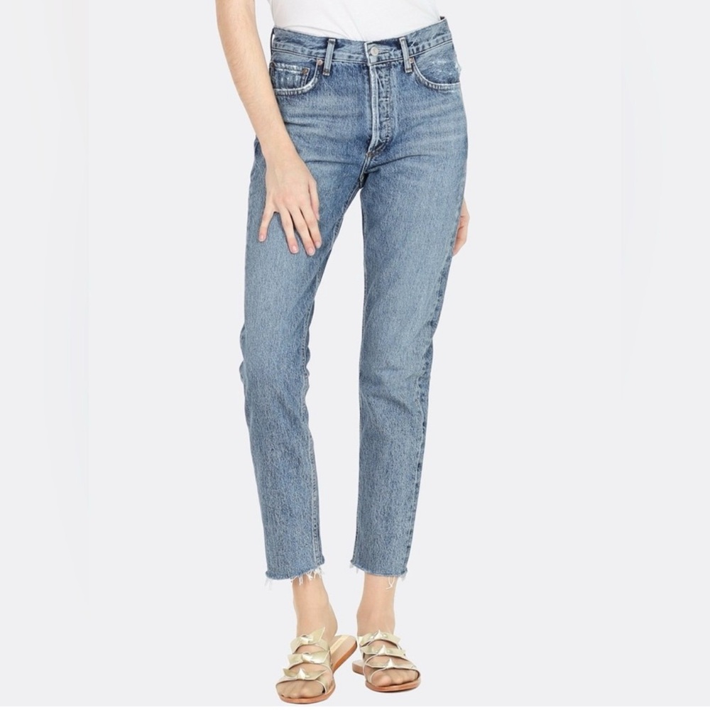 👖 AGOLDE Jamie Straight Jean Livestream Wash 100% Cotton 28